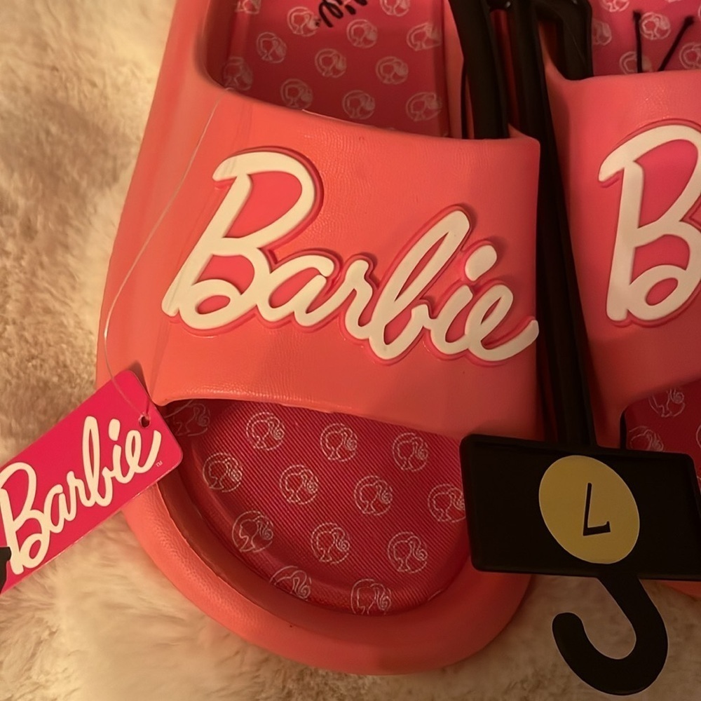Barbie Slides Women’s Sandal’s Barbie Sandal’s Women’s Slide’s 🆕 Size 7 🩷🩷 - Picture 3 of 10